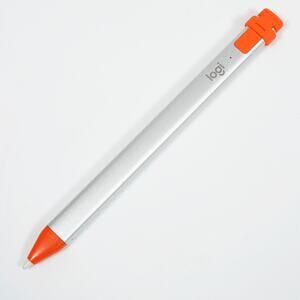 Logitech Crayon Digital Pencil for iPad Orange Cap Lightning Tested Works